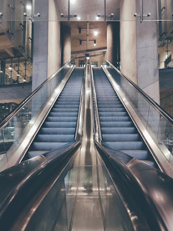Photo of Escalator