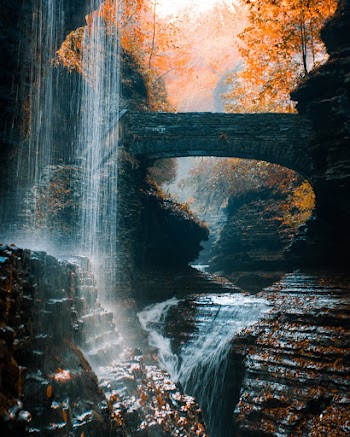 Photo Of Falls During Daytime