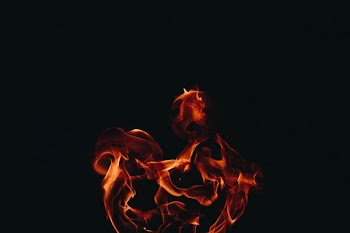 photo of fire during dark