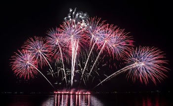 photo of fireworks display