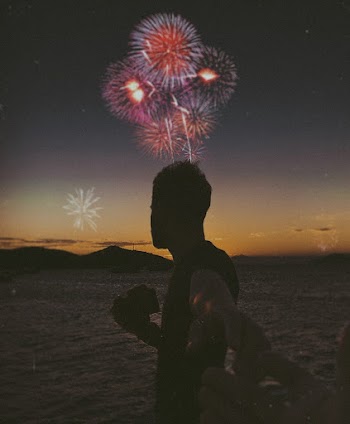 Photo Of Fireworks Display During Dawn