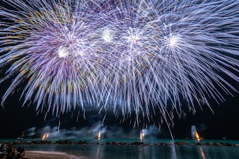 Photo of Fireworks Near Sea