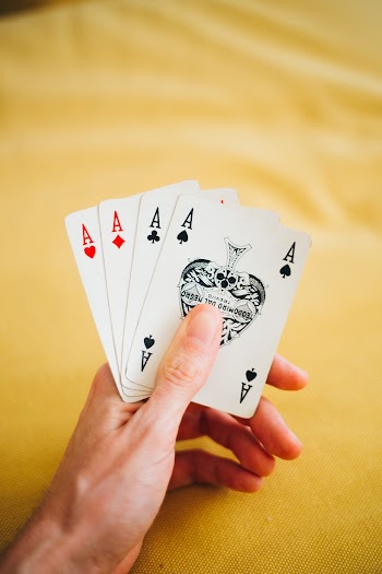 Photo of Four Kinds of Ace Cards