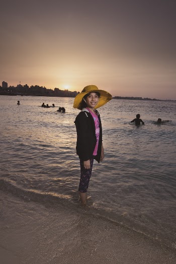 Photo Of Girl Standing On Shore
