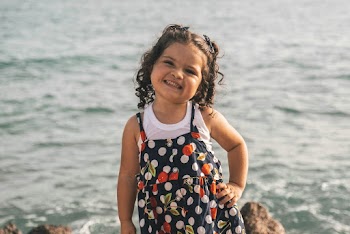Photo of Girl Wearing Polka Dot Dress