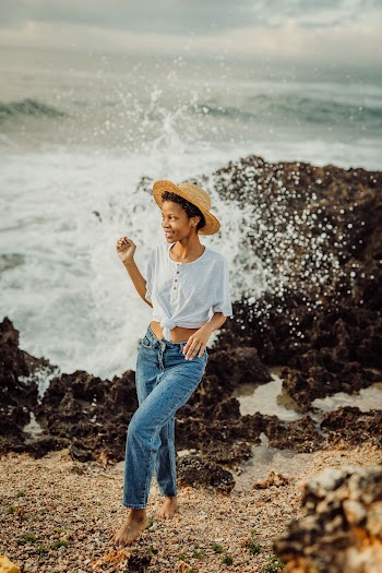 Photo of Girl Wearing Straw Hat