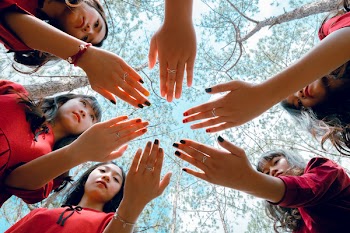 Photo of Girls Showing Their Hands