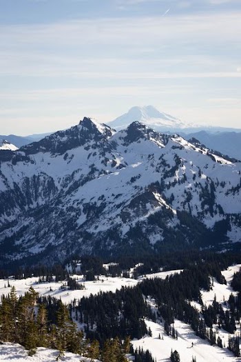 photo of glacier mountain