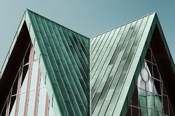 photo of gray building roof
