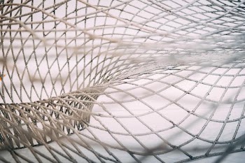 photo of gray net