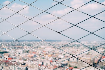Photo of Gray Steel Fence
