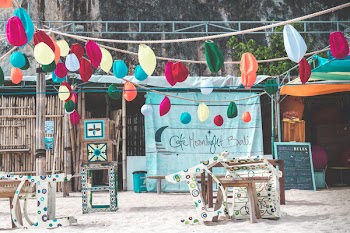 Photo of Hanging Balloon With Tables and Chairs