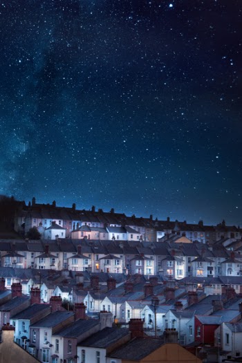 Photo of Houses Under Starry Skies