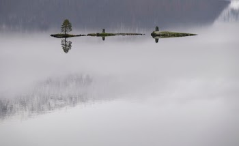 photo of island near body of water