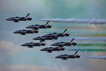 Photo of Jets With Smoke Trail