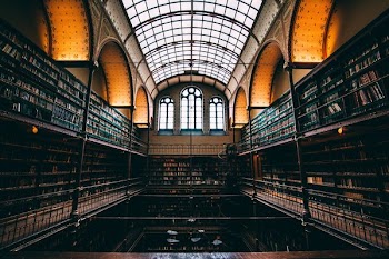 photo of library hall