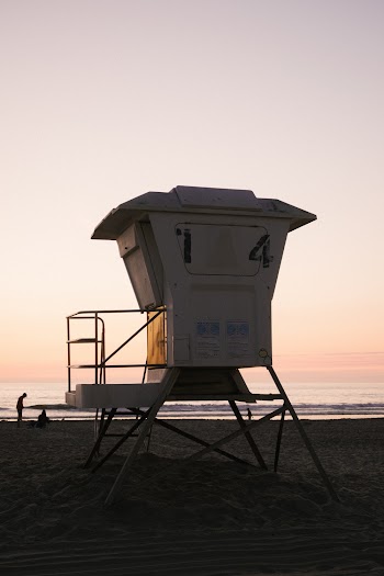 Photo of Lifeguard Tower on Beach