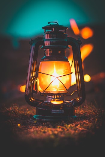 Photo of Lighted Lamp