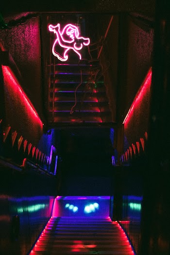 Photo Of Lights On Stairway