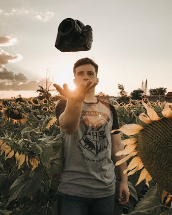 Photo of Man Catching Camera