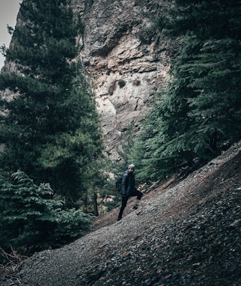 Photo of Man Climbing