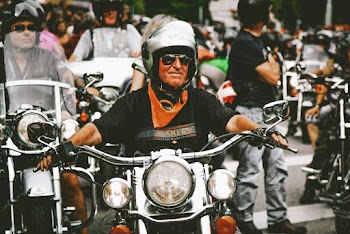 Photo of Man Driving Motorbike