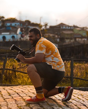 Photo Of Man Holding A Camera