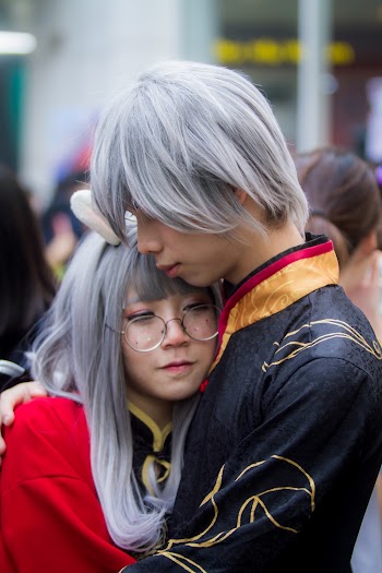 Photo Of Man Hugging Woman