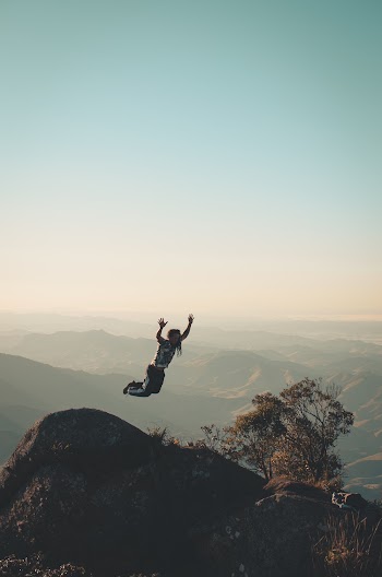 Photo Of Man In Mid Air