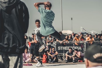 Photo Of Man Jumping Above Ground