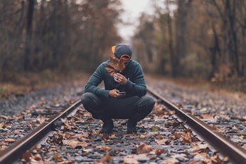 Photo of Man On Railway
