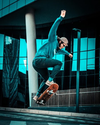 Photo Of Man Skating