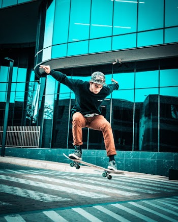 Photo Of Man Skating