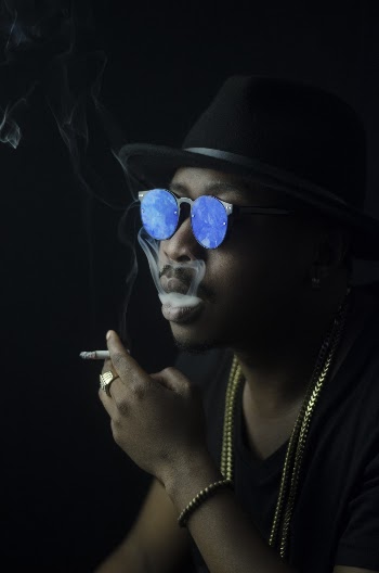 Photo of Man Smoking Cigarette
