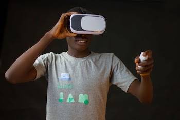 Photo Of Man Using Vr Box