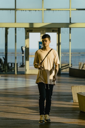 Photo Of Man Wearing Beige Shirt
