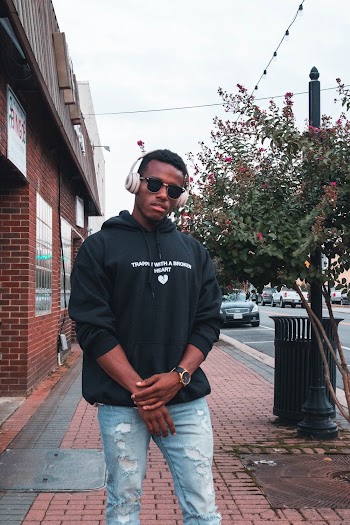 Photo Of Man Wearing Black Hoodie