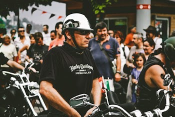 Photo of Man Wearing Black Shirt