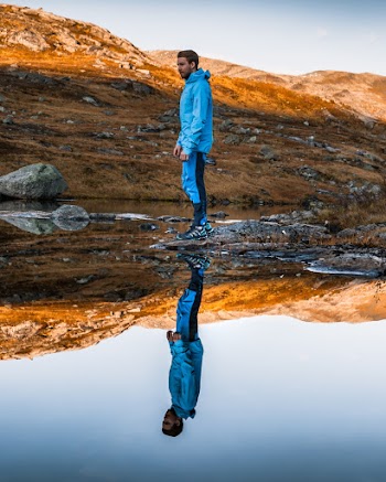 Photo Of Man Wearing Blue Jacket