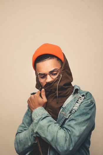 Photo of Man Wearing Denim Jacket