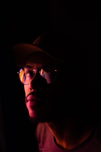 Photo of Man Wearing Eyeglasses