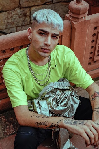 Photo Of Man Wearing Neon Green Shirt