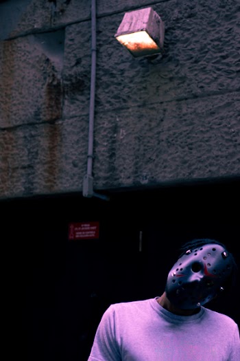 Photo of Man Wearing Scary Mask