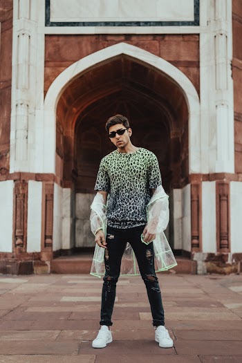 Photo of Man Wearing Sunglasses