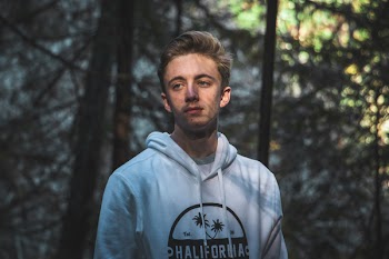 Photo of Man Wearing White Hoodie