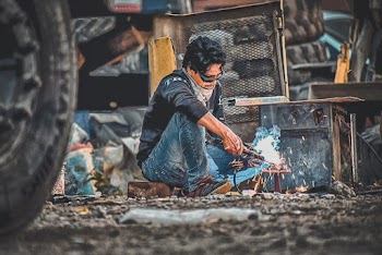 Photo Of Man Welding Metal