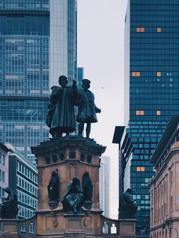Photo of Monument Near Buildings
