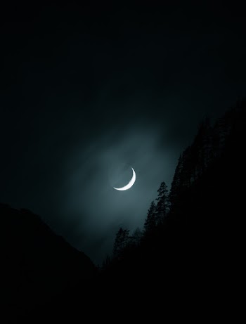 Photo of Moon During Night