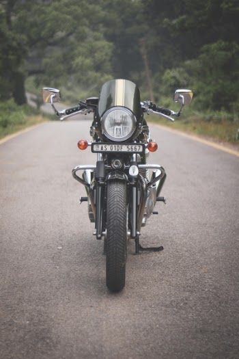 Photo of Motorcycle Parked On Road