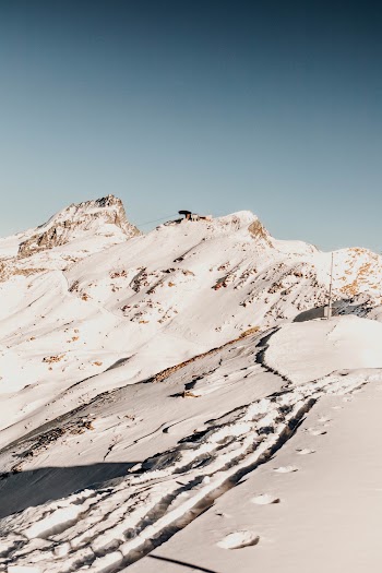 Photo of Mountain Covered By Snow